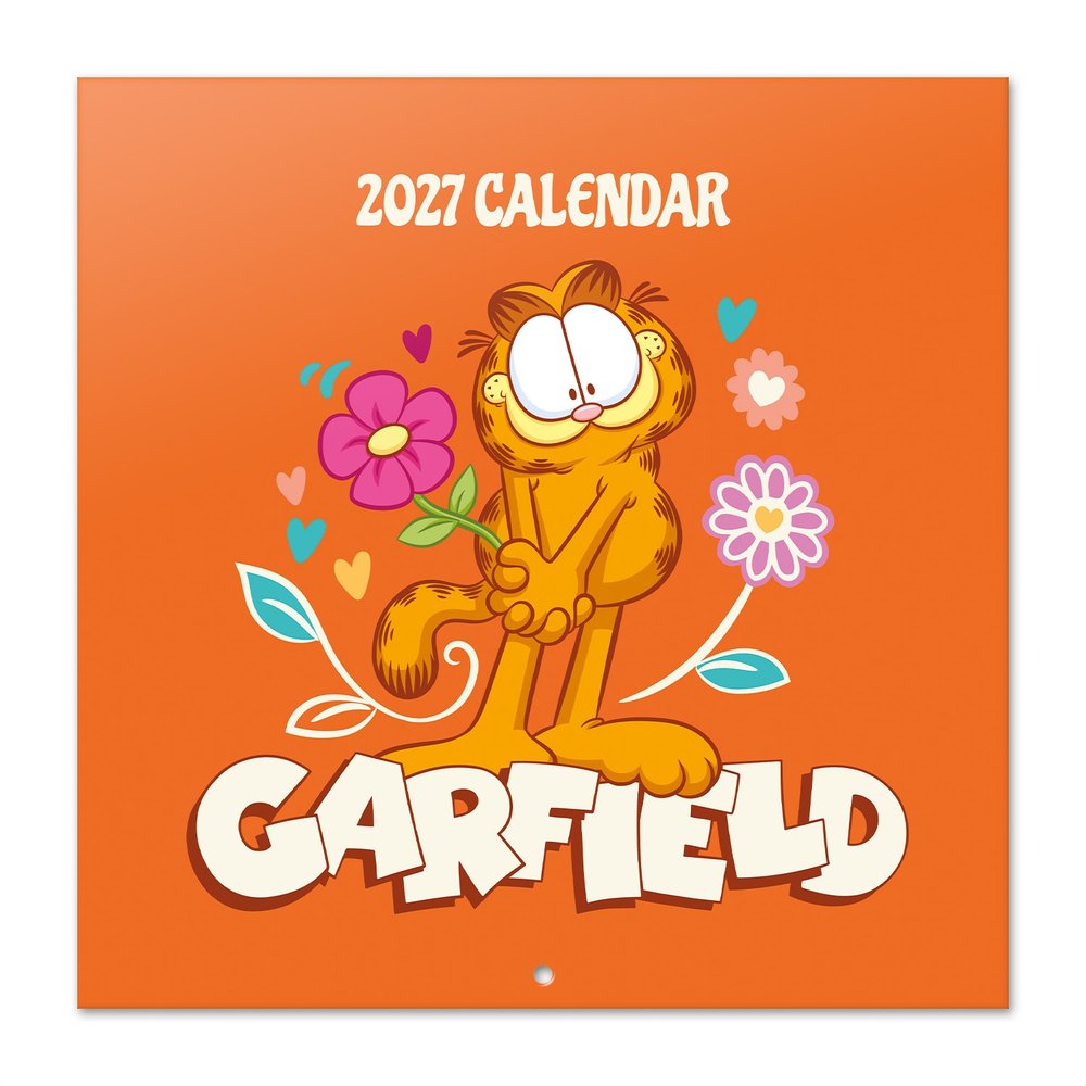 Grupo Erik Garfield - 2027 30X30 Kalender - Mehrfarben